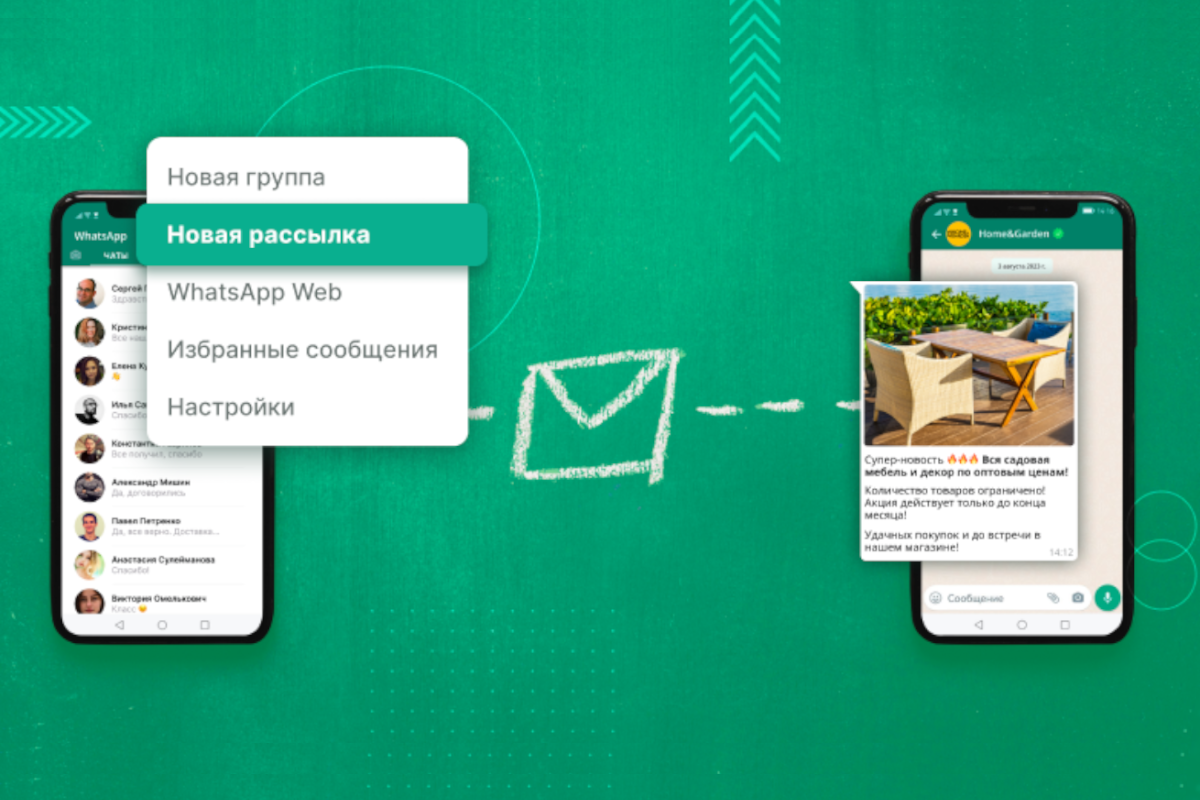 Как сделать рассылку в WhatsApp - Likeni.ru